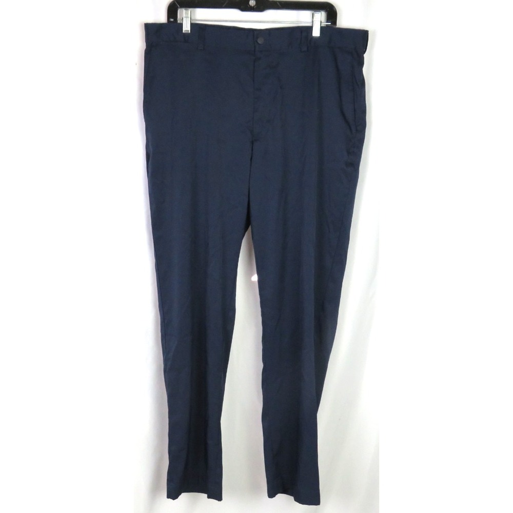 Brooks Brothers Navy Blue Poly Blend‎ Stretch CLARK Fit Pants Men's 38 X 30